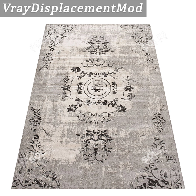 High-Quality Carpets Set 3D model image 3