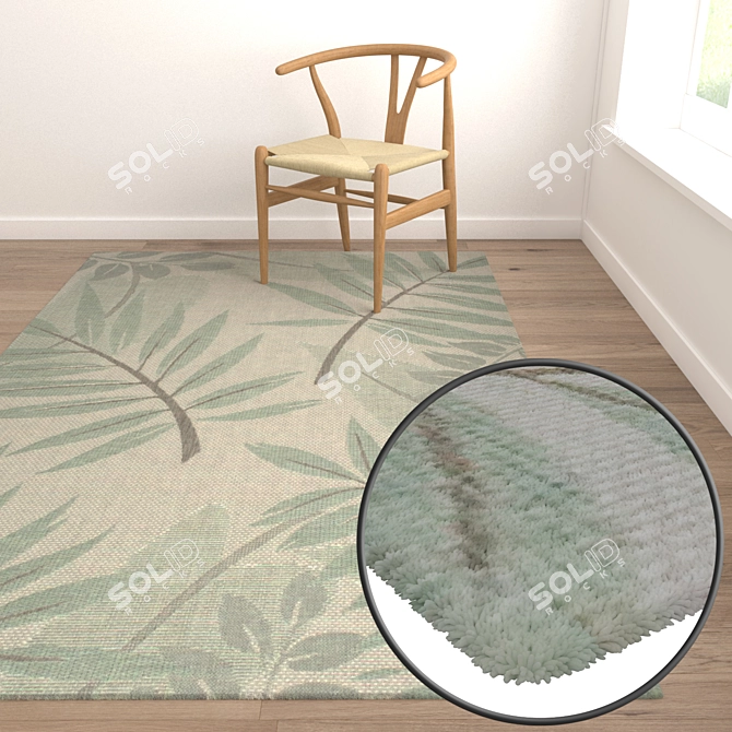 Luxury Carpets Collection 3D model image 5