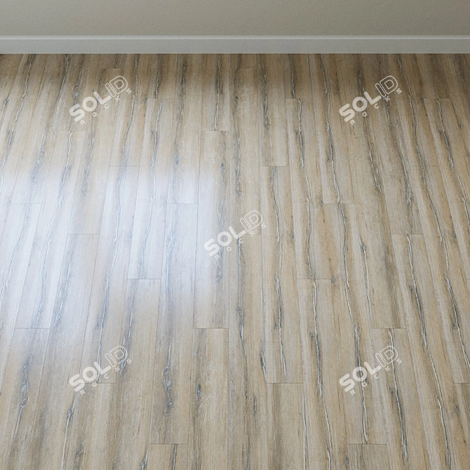 Bleached Oak Laminate: Haro Tritt 100 Campus 3D model image 2