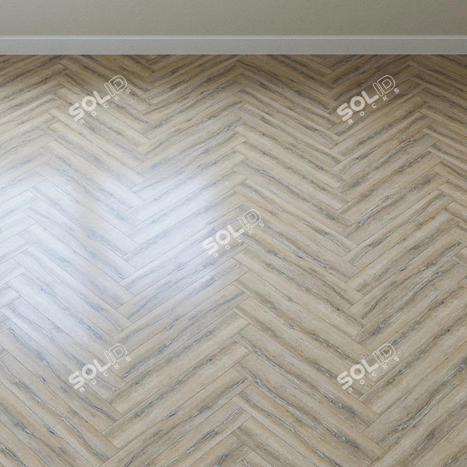 Bleached Oak Laminate: Haro Tritt 100 Campus 3D model image 3