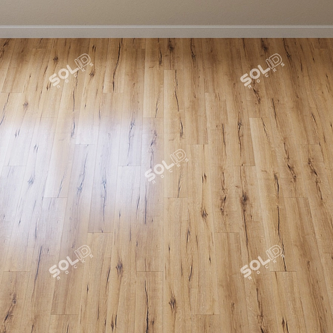 Cream Oak Laminate - Haro Tritt 100 3D model image 3