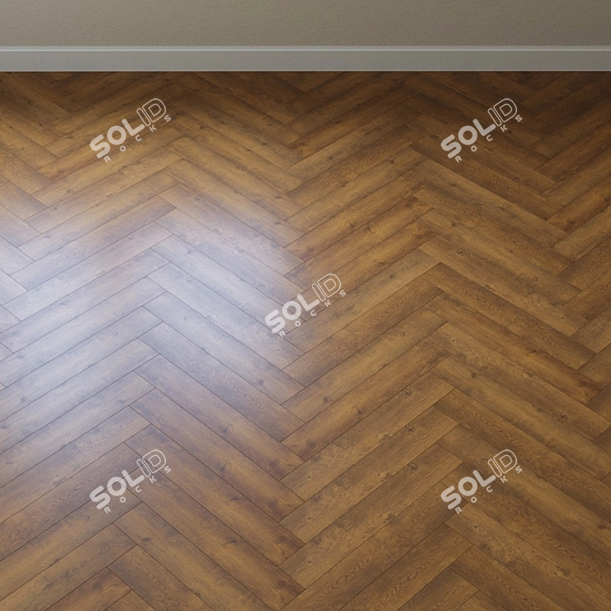 Nature Oak Bergamo Laminate 3D model image 3