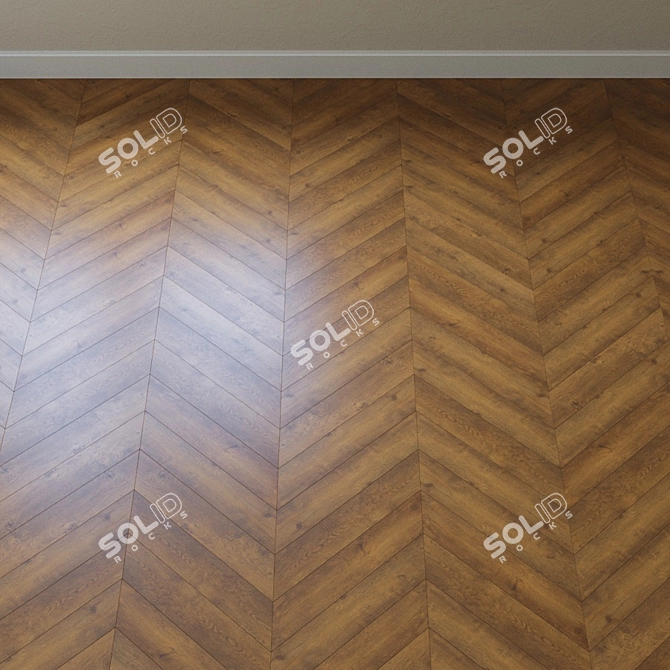 Nature Oak Bergamo Laminate 3D model image 4