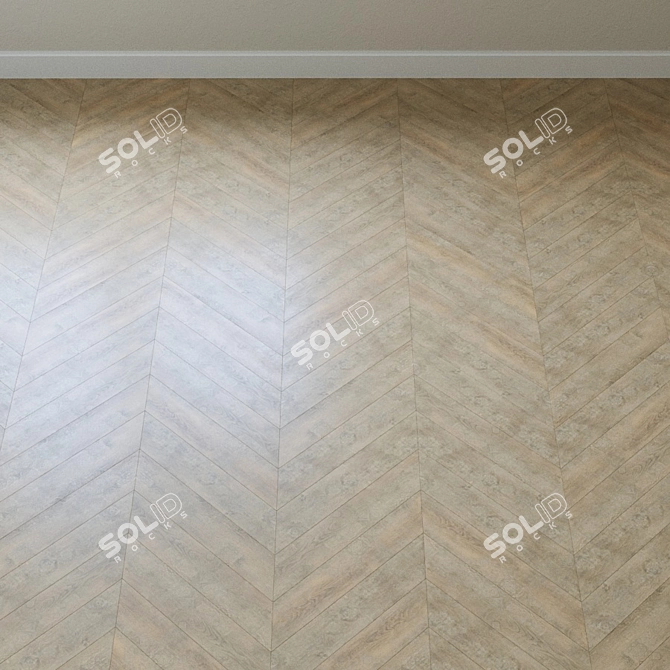 Title: Cream Stone Wood Laminate 3D model image 4