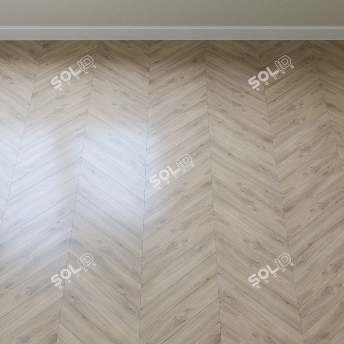 Emilia Oak Corduroy Gray Laminate 3D model image 4