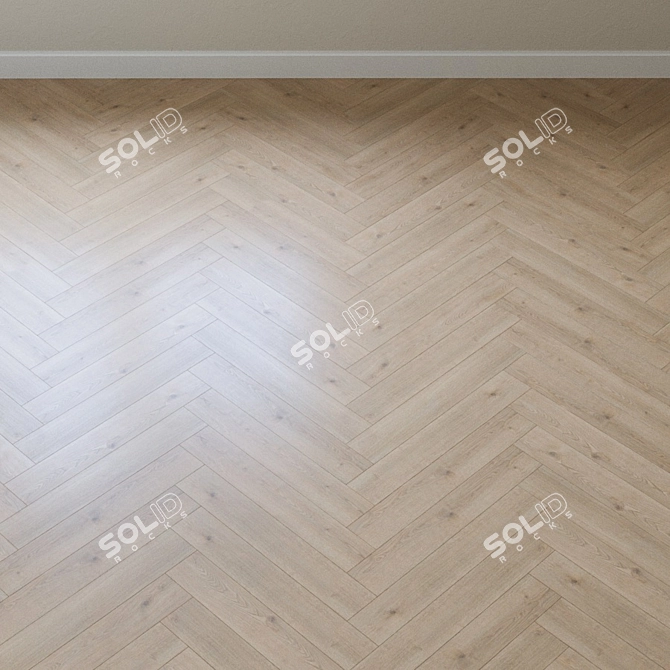 Stone Gray Oak Laminate 3D model image 4