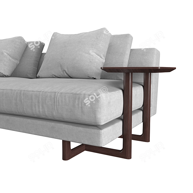 Porada Abacus 2-Seater Sofa 3D model image 2