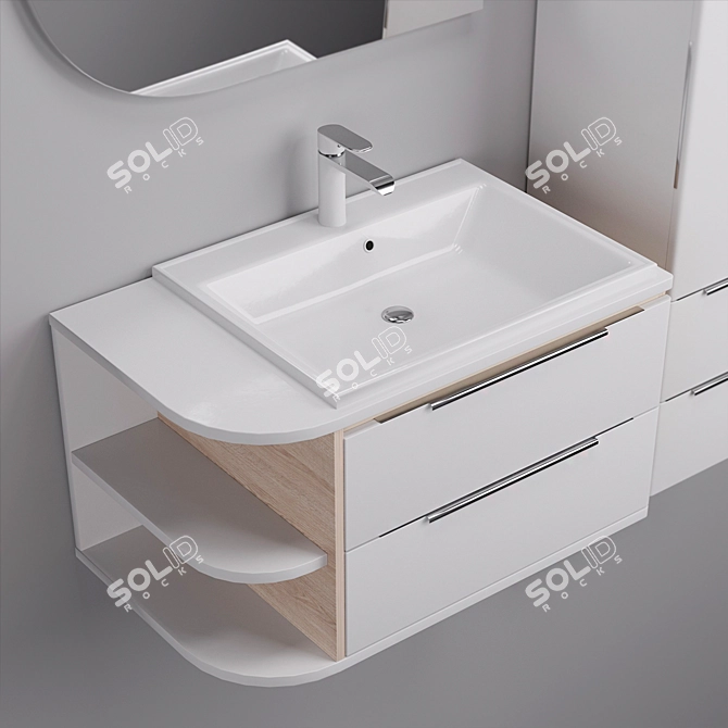 CALIPSO 80 IDDIS Bathroom Set 3D model image 3