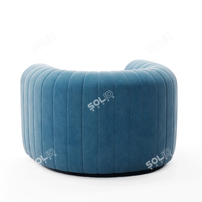 Elegance Redefined: Core Armchair 3D model image 4