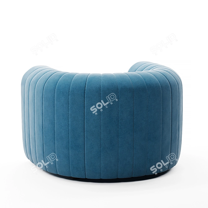 Elegance Redefined: Core Armchair 3D model image 6