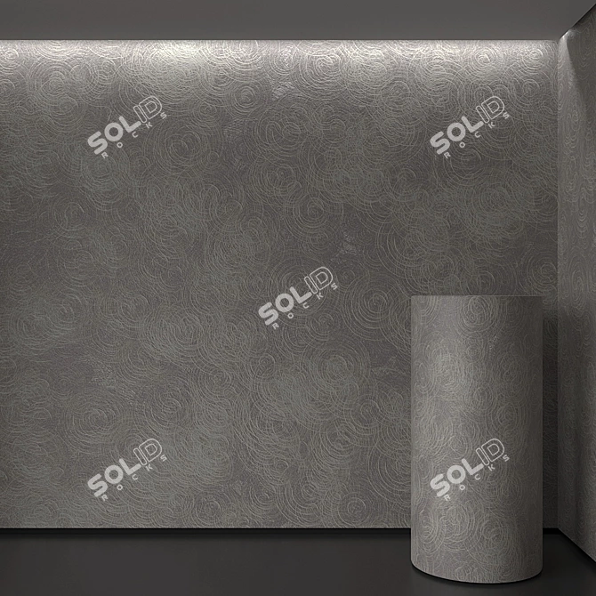 Seamless Decorative Plaster 3D model image 1