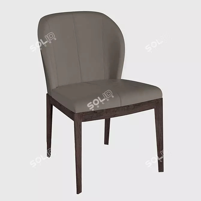 Scolari's Modern Chair: Giorgetti Edition 3D model image 1