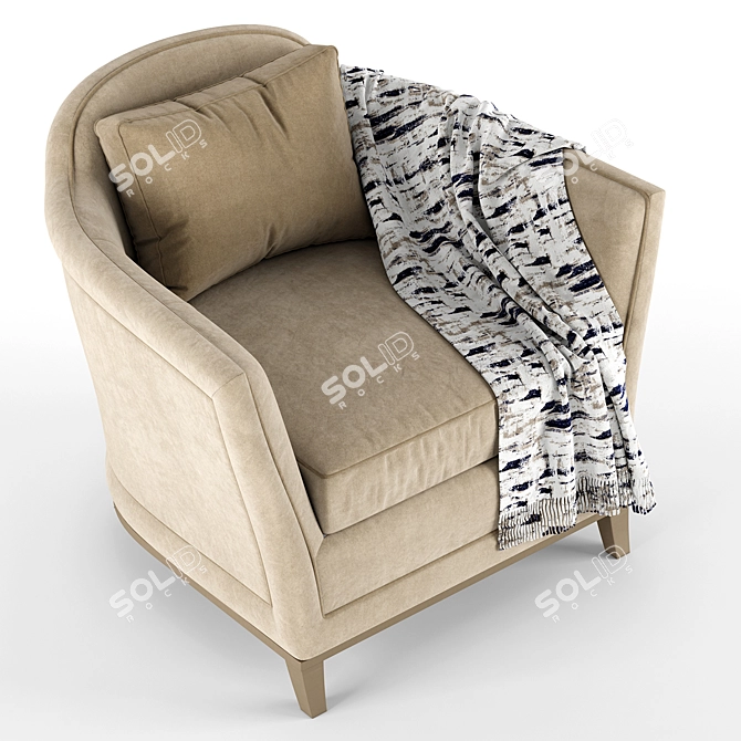 Title: Revolutionary Caracole Chair - Bend the Rules 3D model image 5