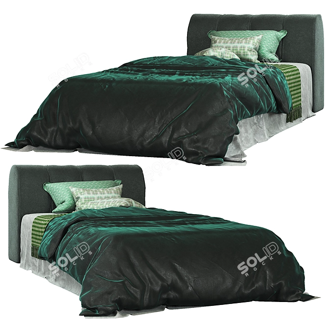 2013 Bed - High-Quality 3D Model 3D model image 1