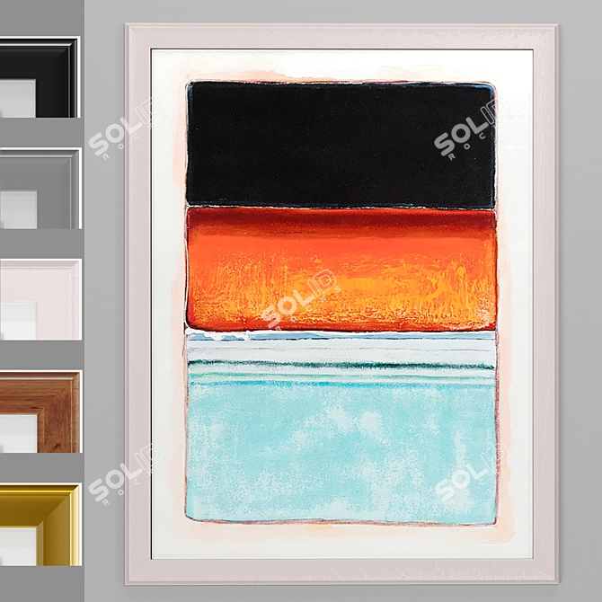 Title: Nightfall Art Frames 3D model image 1