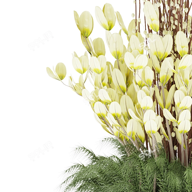 Outdoor Plant 001: Superior Quality and Lightweight 3D model image 2