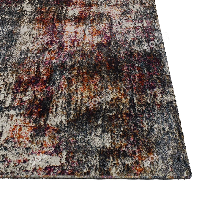 Elevate Your Interior with Luxurious Carpets 3D model image 2