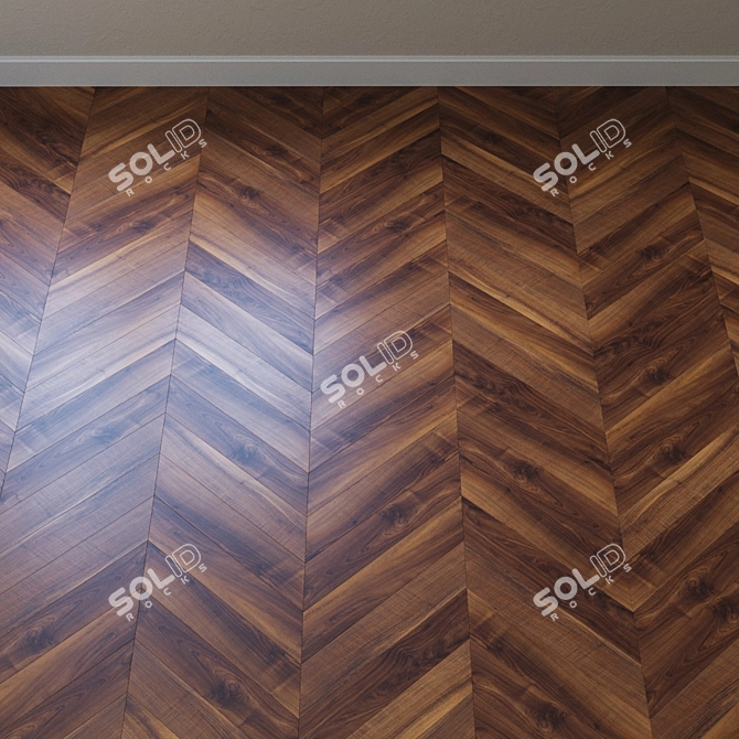 Italian Walnut Laminate - Haro Tritty 100 Loft4V 3D model image 3