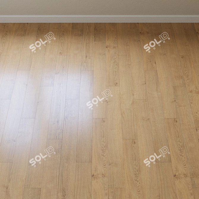 Portland Puro Oak Laminate 3D model image 2