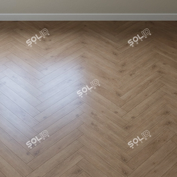 Veneto Oak Cream Laminate 3D model image 2