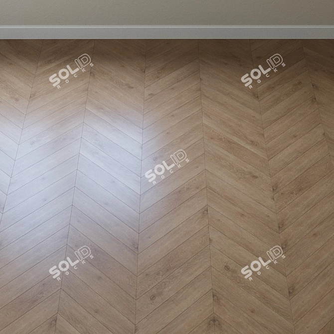 Veneto Oak Cream Laminate 3D model image 4