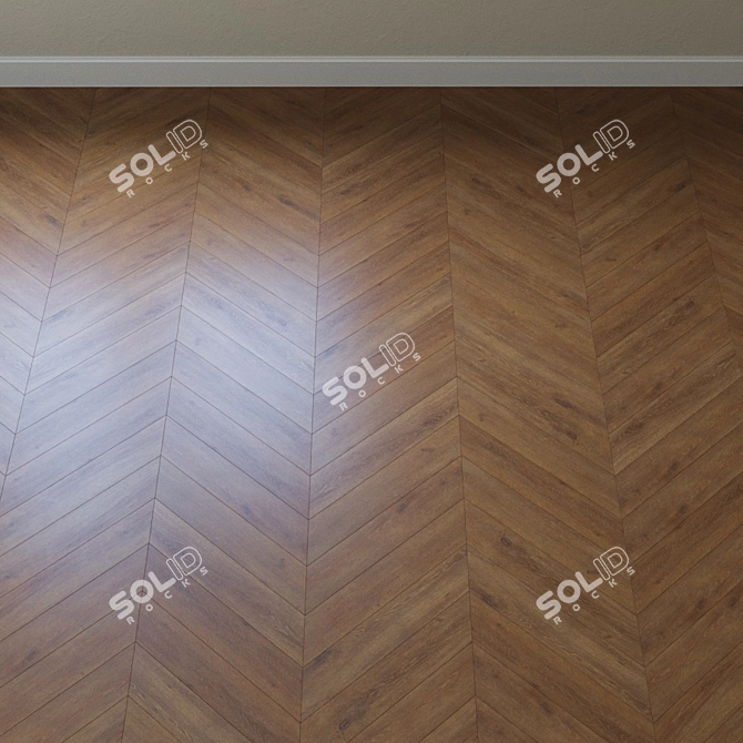 Aqua Oak Veneto Mocha Laminate 3D model image 4