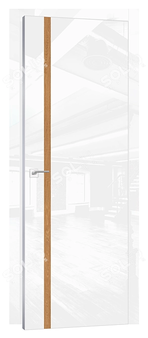 Modern Panel Doors: Free Designs 3D model image 5