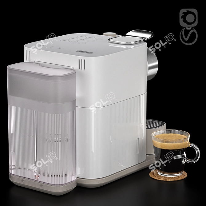 De'Longhi Nespresso Gran Lattissima: Effortless Espresso at Home 3D model image 4