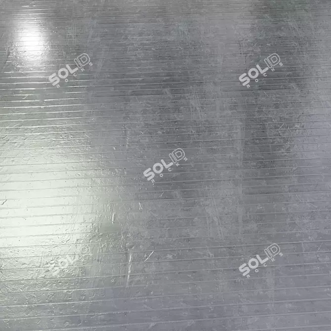 Moist Wood Floor Texture 3D model image 1