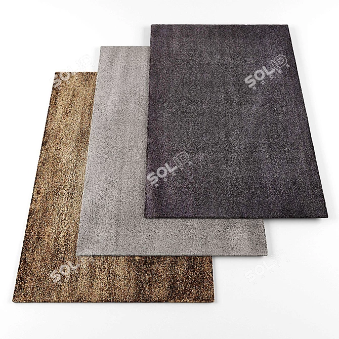 7 Texture Collection: Rugs 3D model image 1