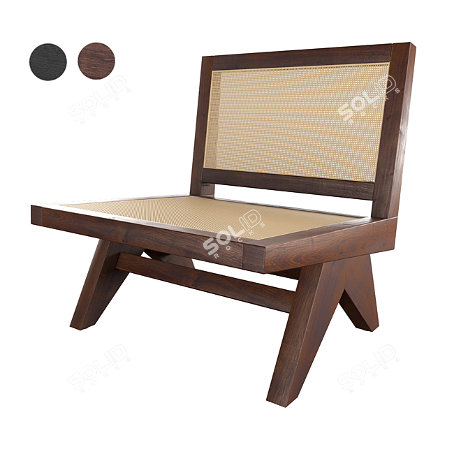 Elegant Eichholtz Romee Chair 3D model image 1