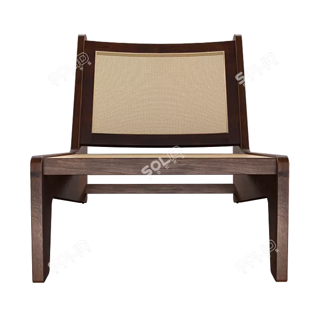 Elegant Eichholtz Aubin Chair 3D model image 2