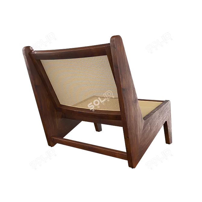 Elegant Eichholtz Aubin Chair 3D model image 3