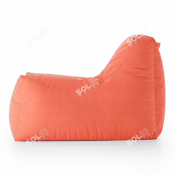  "Comfort Oasis" Outdoor Bean Bag Chair 3D model image 3