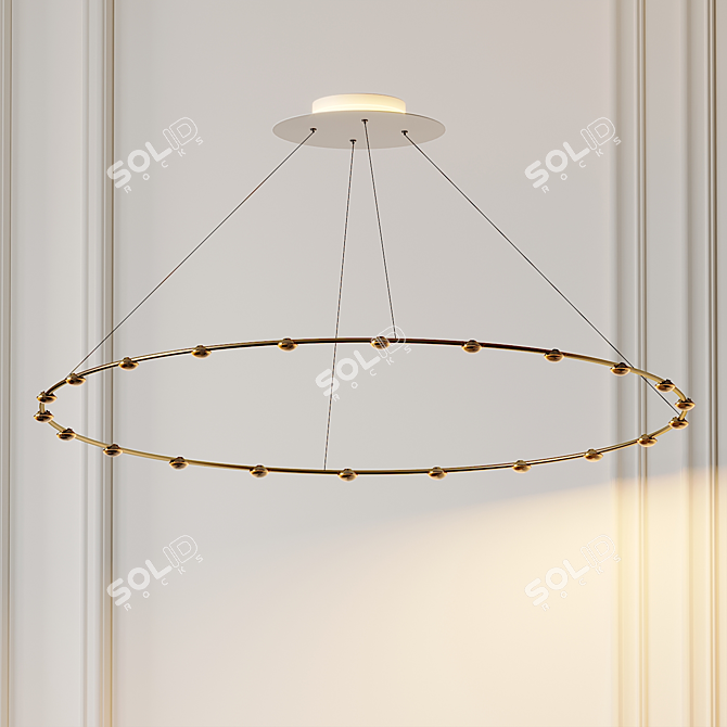 Petites Lentilles Ceiling Light: Modern Design by Catellani & Smith 3D model image 3