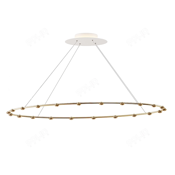 Petites Lentilles Ceiling Light: Modern Design by Catellani & Smith 3D model image 6