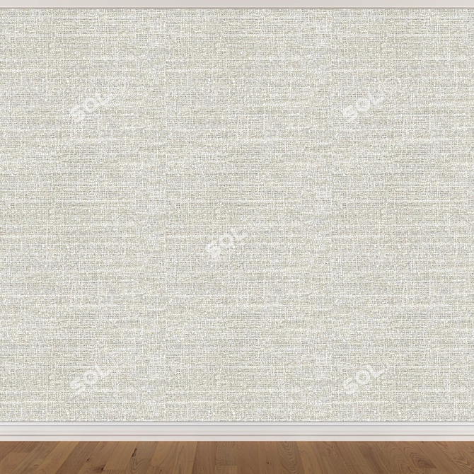 Seamless Wallpaper Set - 3 Colors 3D model image 2