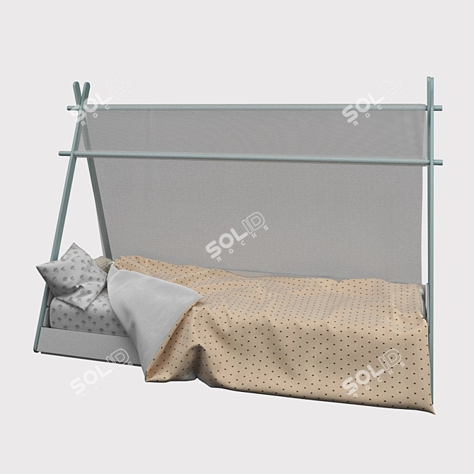 Imaginative SIFFROY Children's Bed 3D model image 1