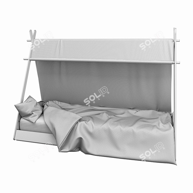 Imaginative SIFFROY Children's Bed 3D model image 3