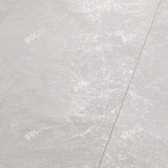 Royal Sand Gray Matte Floor Tile 3D model image 3