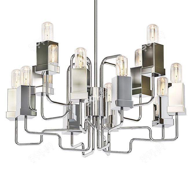 Elegant Illumination Set 3D model image 5