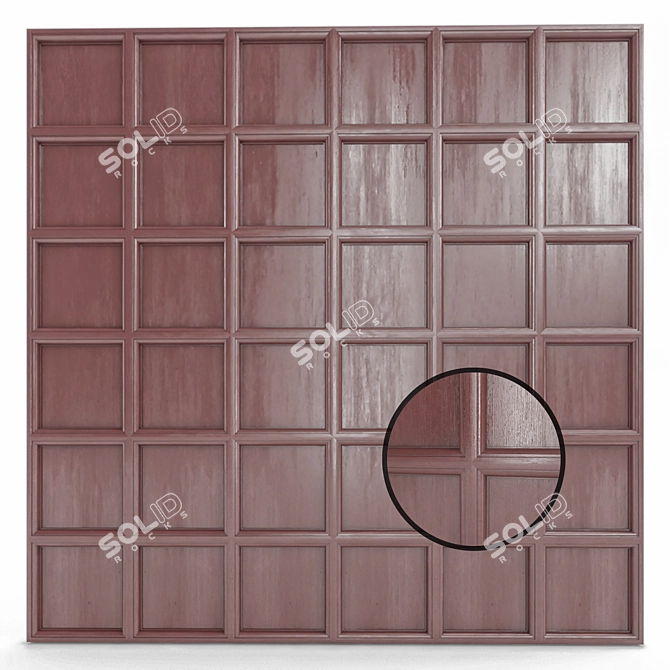 Sectional Panel: Durable and Versatile 3D model image 2