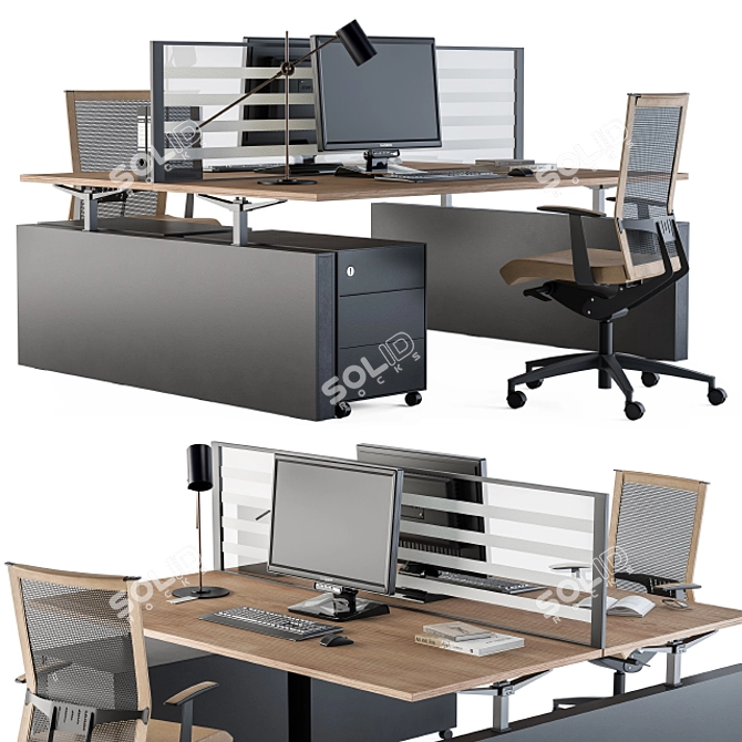 Elevate Efficiency, Manager Workspace 3D model image 2