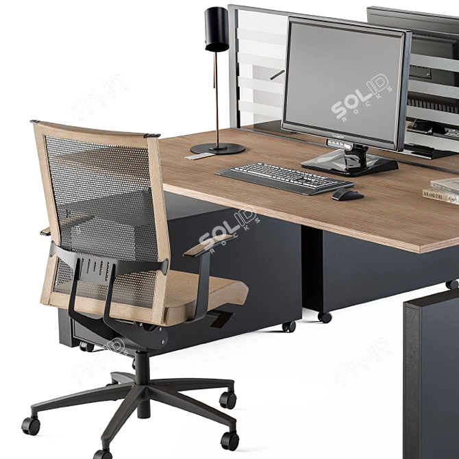 Elevate Efficiency, Manager Workspace 3D model image 3