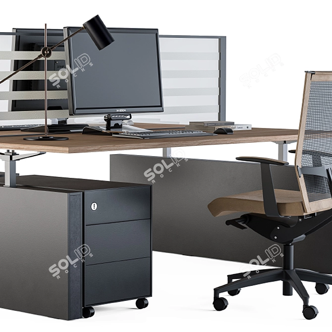 Elevate Efficiency, Manager Workspace 3D model image 4