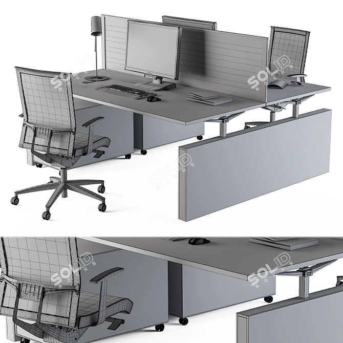 Elevate Efficiency, Manager Workspace 3D model image 5