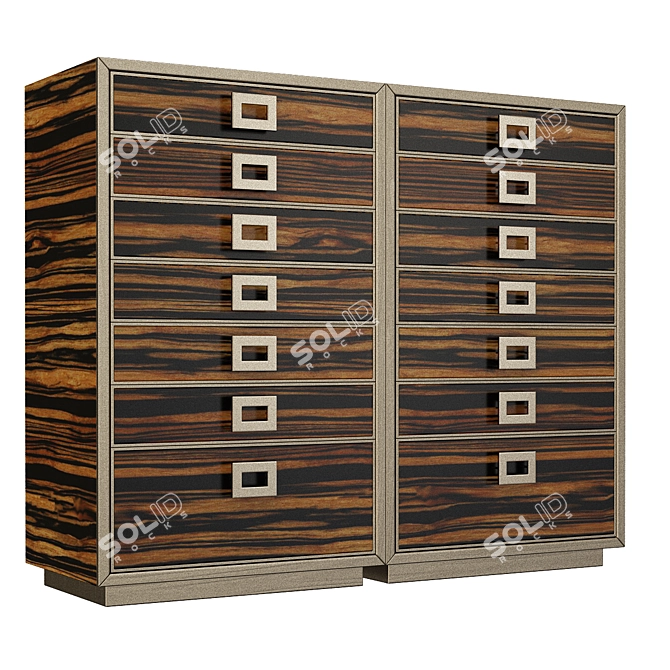 Luxury Italian Flou Montenapoleone 3D model image 1