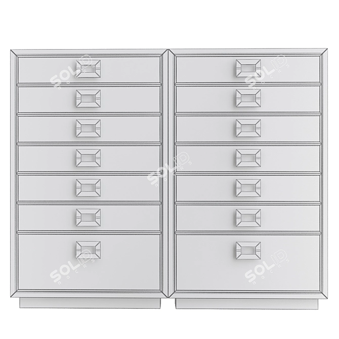 Luxury Italian Flou Montenapoleone 3D model image 2