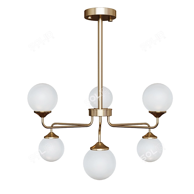 Redjino Pendant Lamp - Elegant and Stylish 3D model image 1