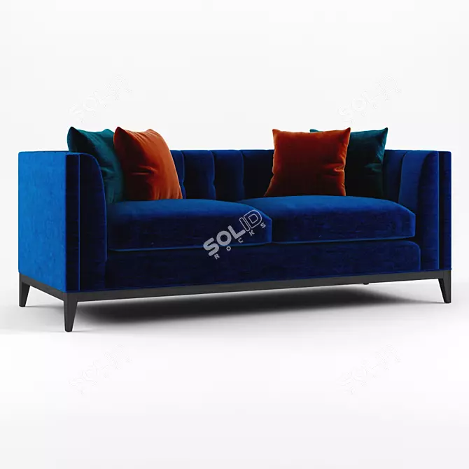 Luxurious Alexander Sofa 3D model image 1